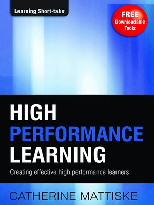cover image of High Performance Learning